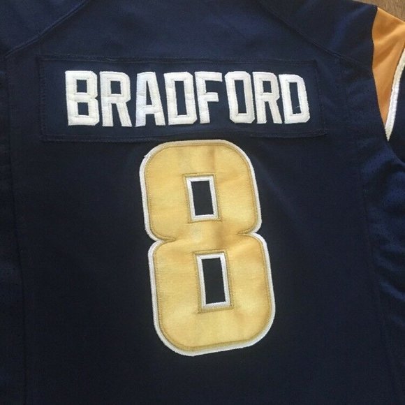 NFL Rams Football Jersey Sam Bradford 8 on field - Picture 6 of 8